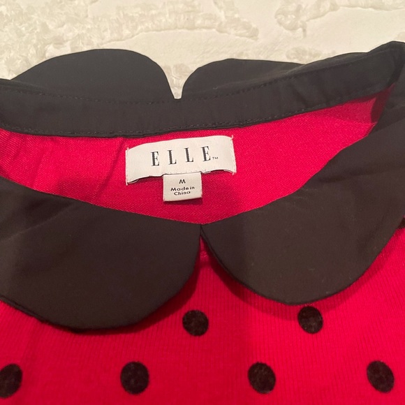 Red Polka dots sweater - SOLD - Picture 2 of 2